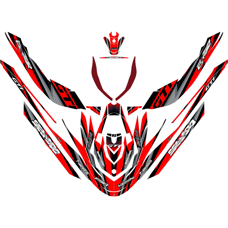 Kit adhesivos Seadoo GTI 2GEN - HYDRO