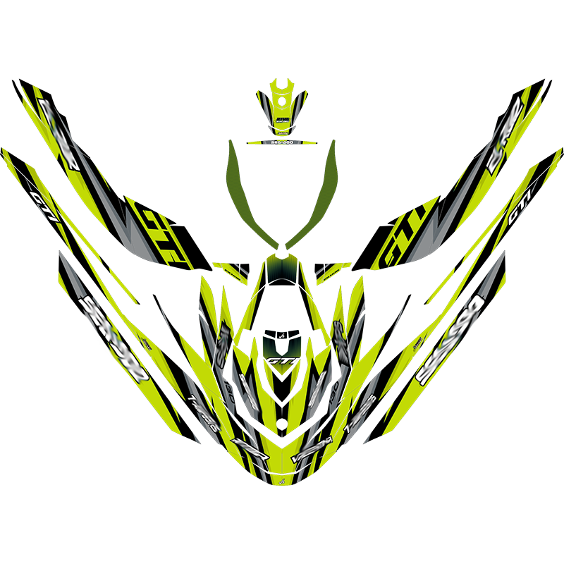 Kit adhesivos Seadoo GTI 2GEN - HYDRO