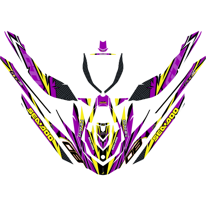 Kit adhesivos Seadoo GTI 2GEN - VORTEX