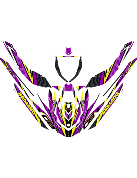 Kit adhesivos Seadoo GTI 2GEN - VORTEX