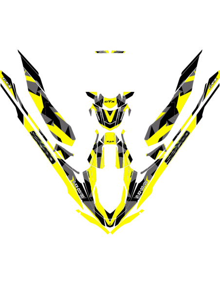 Kit adhesivos Seadoo GTX 3GEN - ABSTRACT CAMO