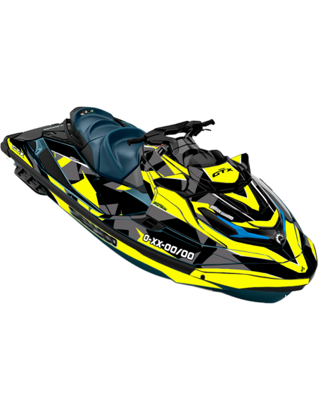 Kit adhesivos Seadoo GTX 3GEN - ABSTRACT CAMO