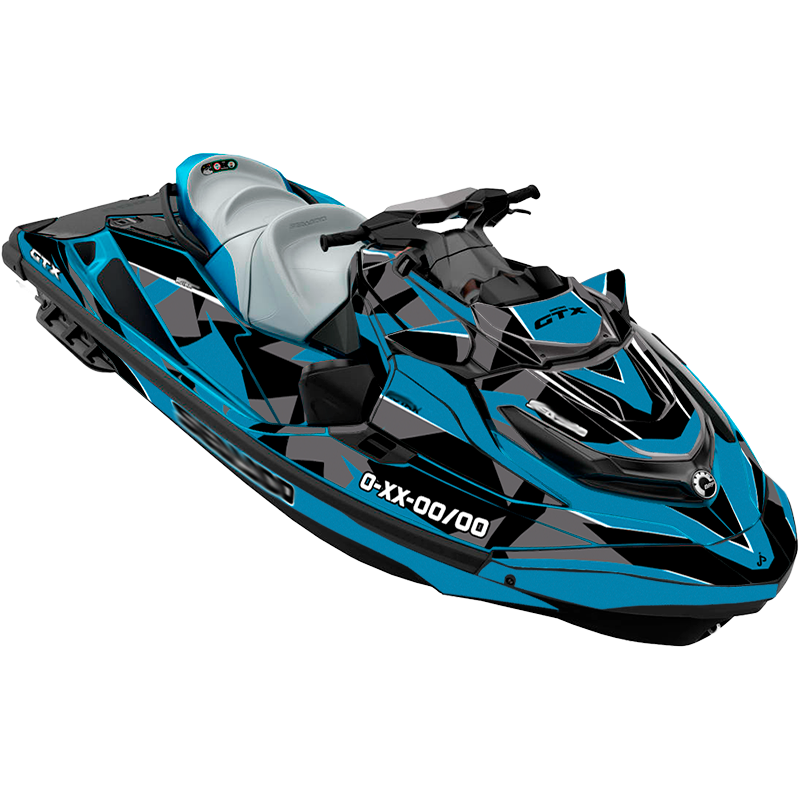 Kit adhesivos Seadoo GTX 3GEN - ABSTRACT CAMO