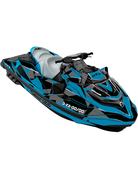 Kit adhesivos Seadoo GTX 3GEN - ABSTRACT CAMO
