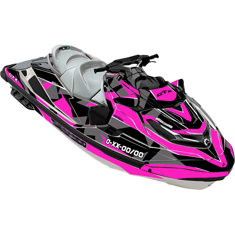 Kit adhesivos Seadoo GTX 3GEN - ABSTRACT CAMO
