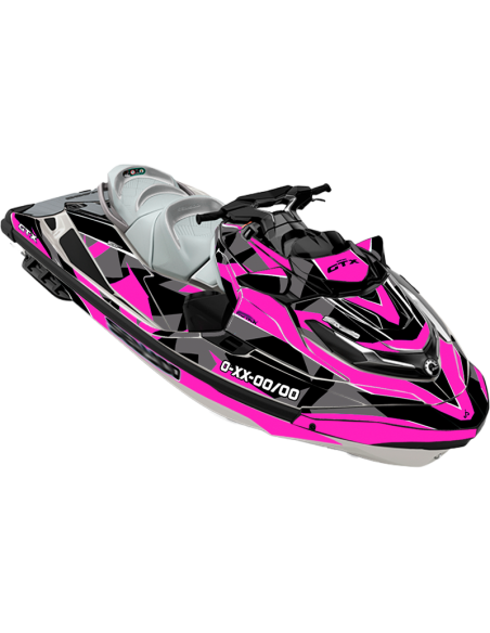 Kit adhesivos Seadoo GTX 3GEN - ABSTRACT CAMO