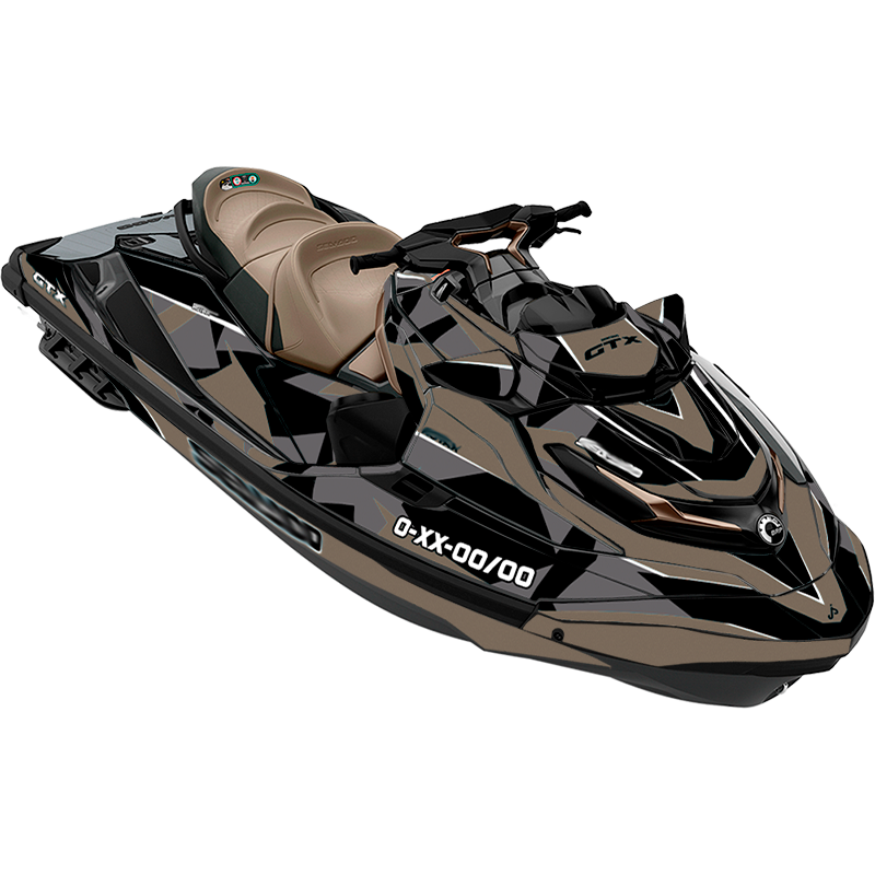 Kit adhesivos Seadoo GTX 3GEN - ABSTRACT CAMO