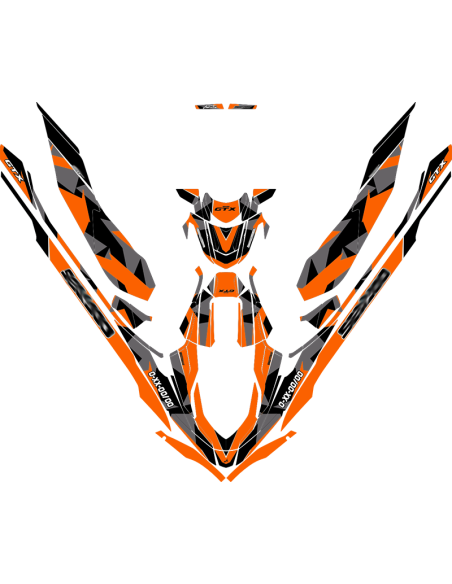 Kit adhesivos Seadoo GTX 3GEN - ABSTRACT CAMO