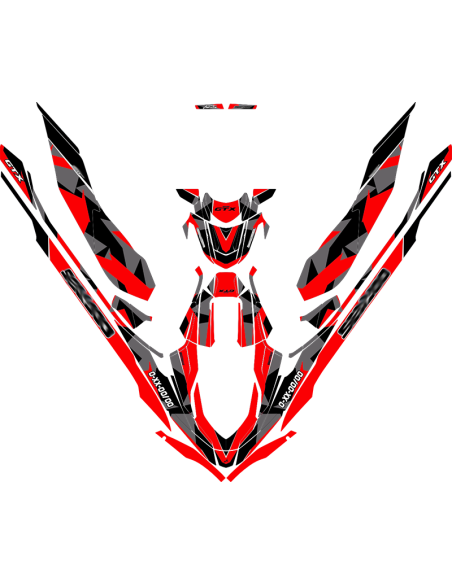 Kit adhesivos Seadoo GTX 3GEN - ABSTRACT CAMO