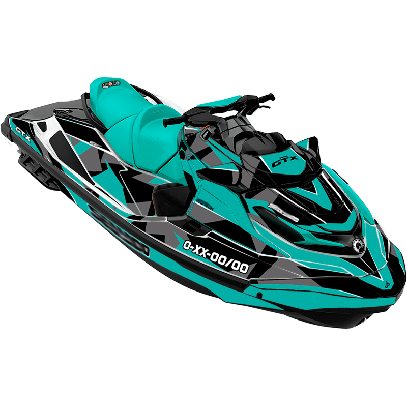 Kit adhesivos Seadoo GTX 3GEN - ABSTRACT CAMO