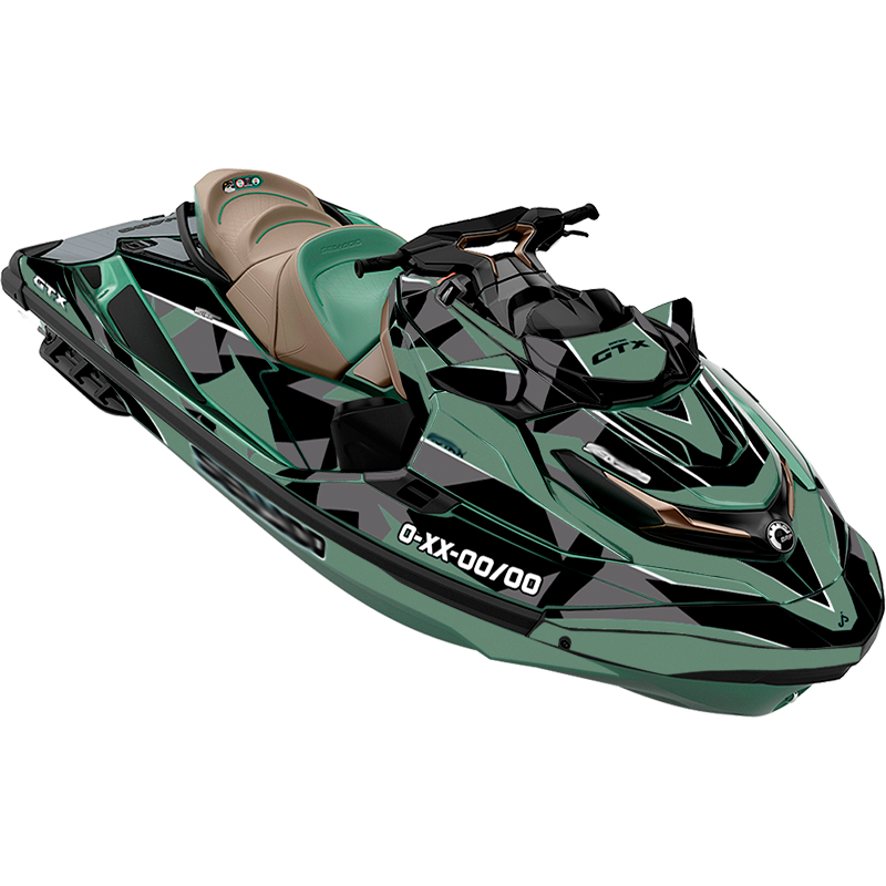 Kit adhesivos Seadoo GTX 3GEN - ABSTRACT CAMO