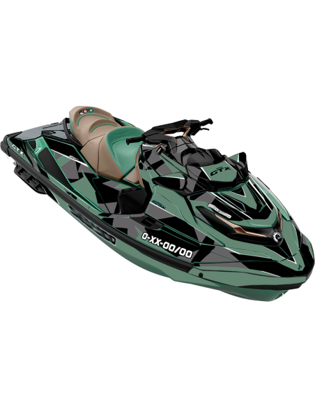 Kit adhesivos Seadoo GTX 3GEN - ABSTRACT CAMO