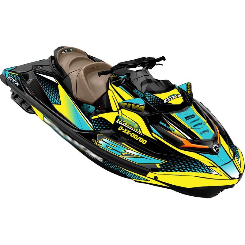 Kit adhesivos Seadoo GTX 3GEN - RACING V2.1