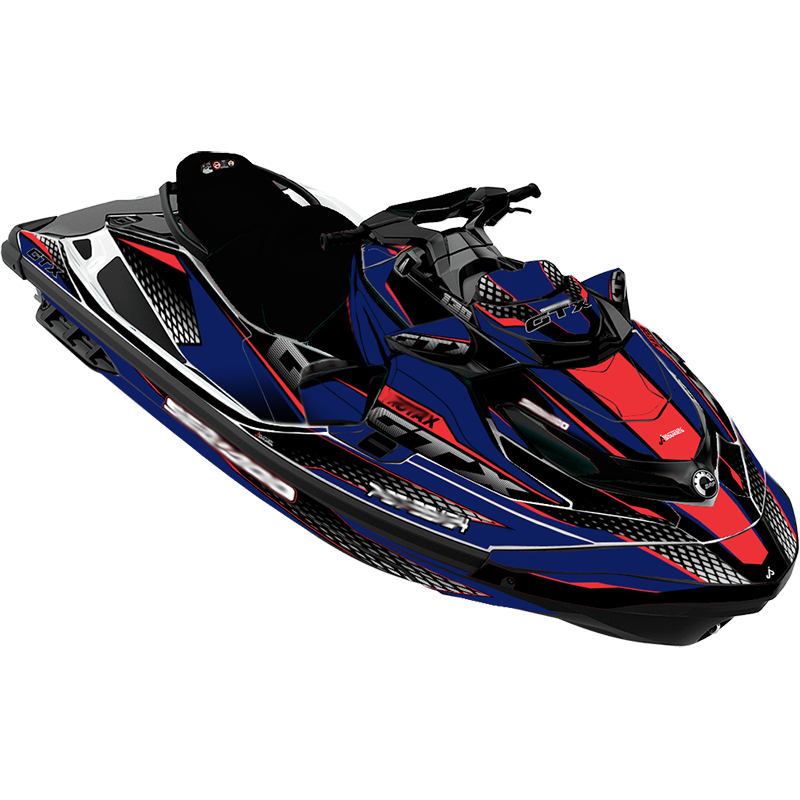 Kit adhesivos Seadoo GTX 3GEN - RACING V1.1