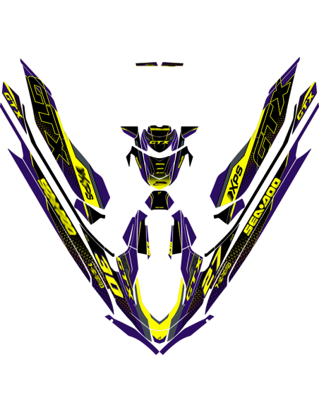 Kit adhesivos Seadoo GTX 3GEN - RACING V1.2