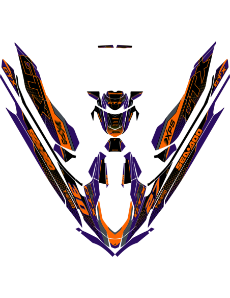 Kit adhesivos Seadoo GTX 3GEN - RACING V1.2