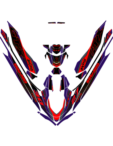 Kit adhesivos Seadoo GTX 3GEN - RACING V1.2