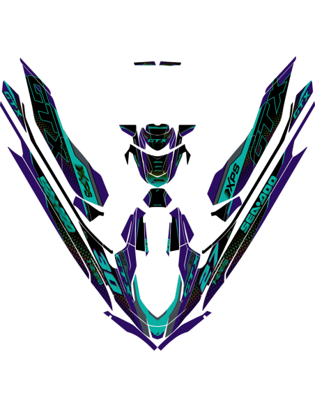 Kit adhesivos Seadoo GTX 3GEN - RACING V1.2