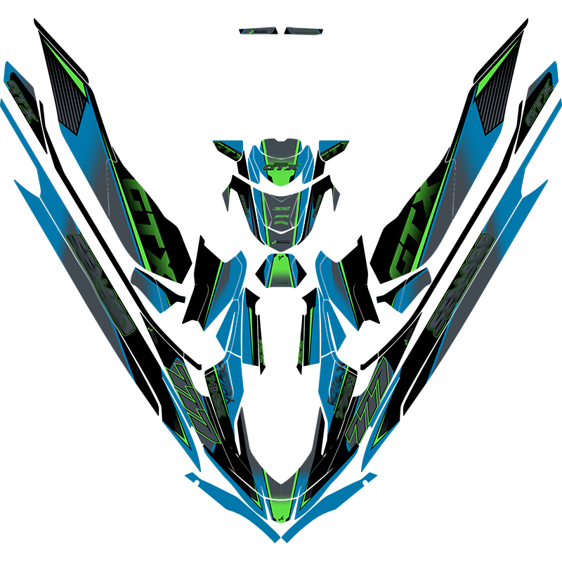 Kit adhesivos Seadoo GTX 3GEN - RACING V2