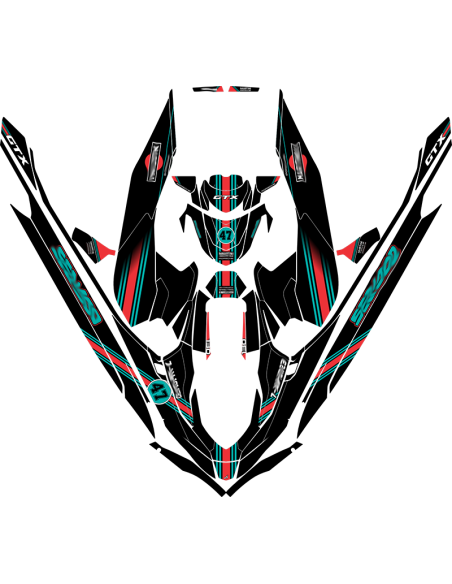 Kit adhesivos Seadoo GTX 3GEN -MARTINI