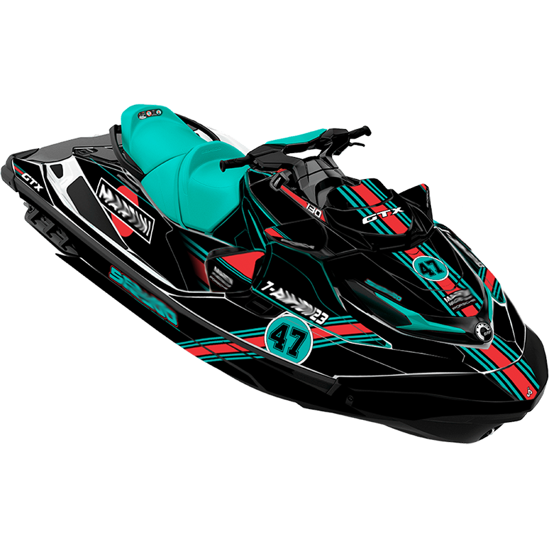 Kit adhesivos Seadoo GTX 3GEN -MARTINI