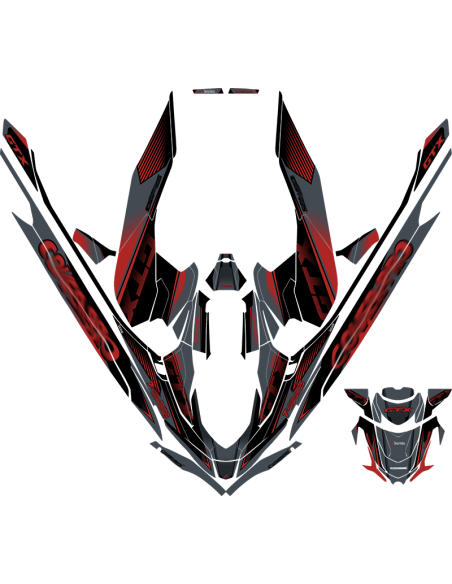 Kit adhesivos Seadoo GTX 3GEN - RACING V2.2