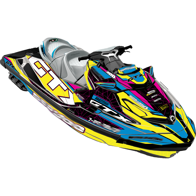 Kit adhesivos Seadoo GTX 3GEN - CYBER PRISM