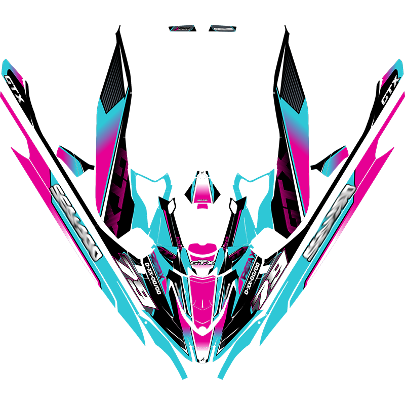 Kit adhesivos Seadoo GTX 3GEN - RACING V2