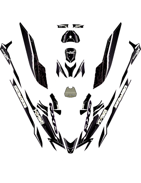 Kit adhesivos Seadoo RXP 3GEN - CYBER STRIKE