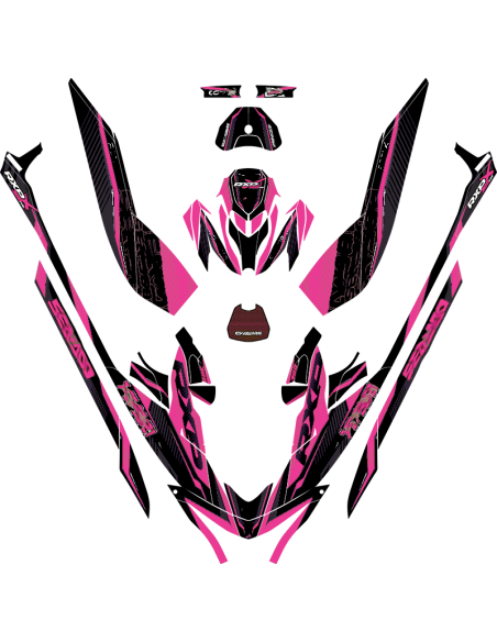 Kit adhesivos Seadoo RXP 3GEN - CYBER STRIKE