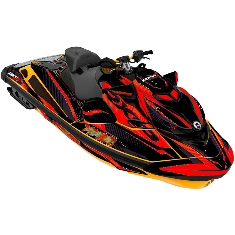 Kit adhesivos Seadoo RXP 3GEN - CYBER STRIKE