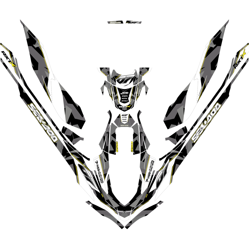 Kit adhesivos Seadoo RXT 3GEN - GEOMETRIC RACE