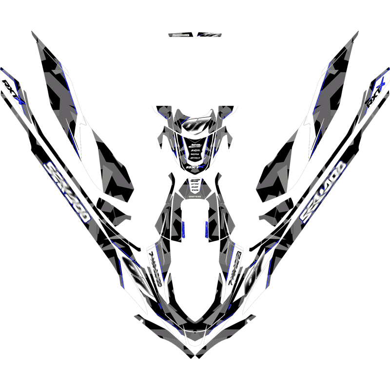 Kit adhesivos Seadoo RXT 3GEN - GEOMETRIC RACE