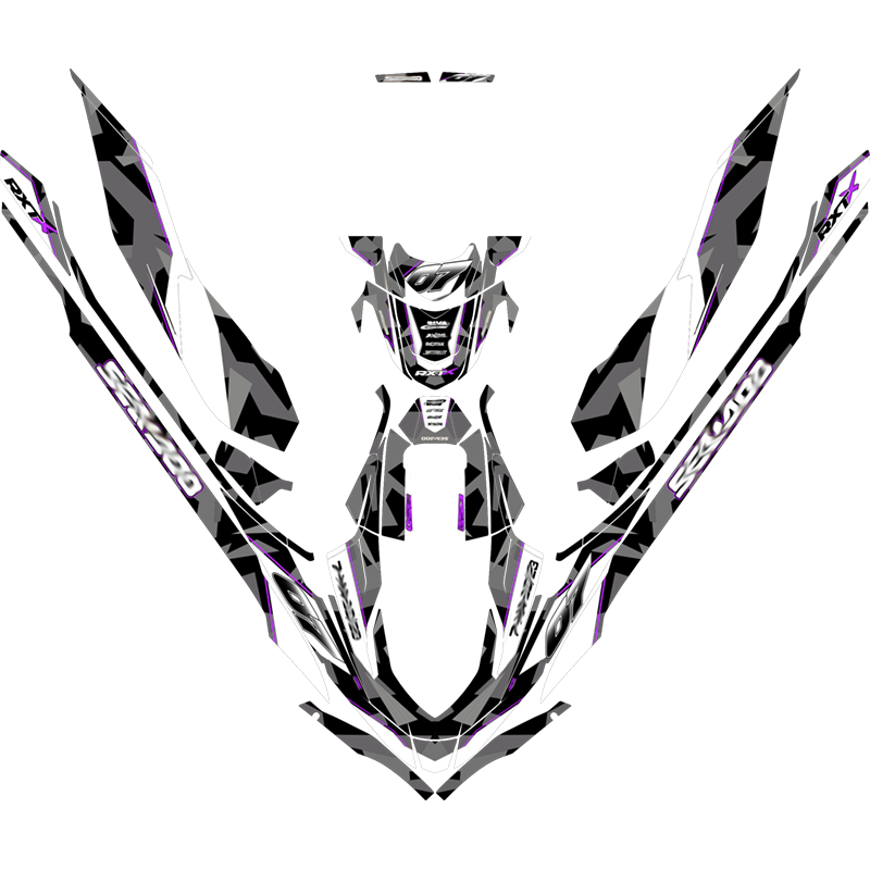 Kit adhesivos Seadoo RXT 3GEN - GEOMETRIC RACE