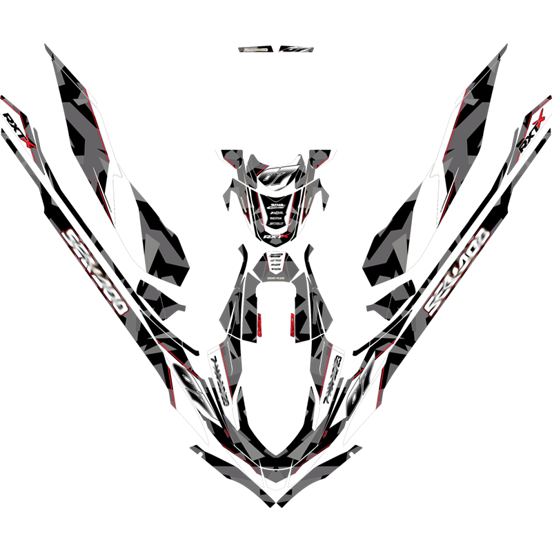 Kit adhesivos Seadoo RXT 3GEN - GEOMETRIC RACE