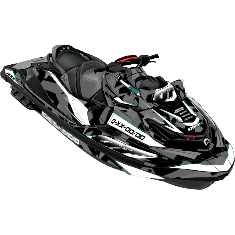 Kit adhesivos Seadoo RXT 3GEN - GEOMETRIC RACE