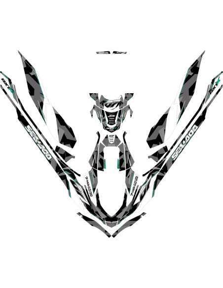 Kit adhesivos Seadoo RXT 3GEN - GEOMETRIC RACE