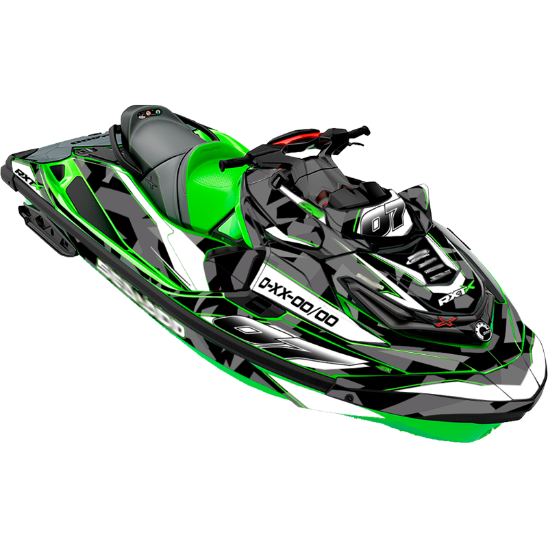 Kit adhesivos Seadoo RXT 3GEN - GEOMETRIC RACE