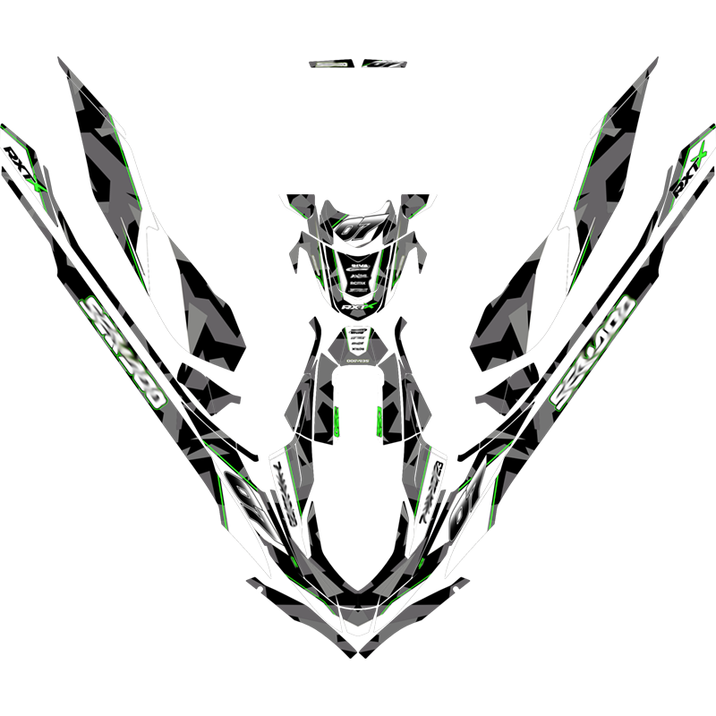 Kit adhesivos Seadoo RXT 3GEN - GEOMETRIC RACE