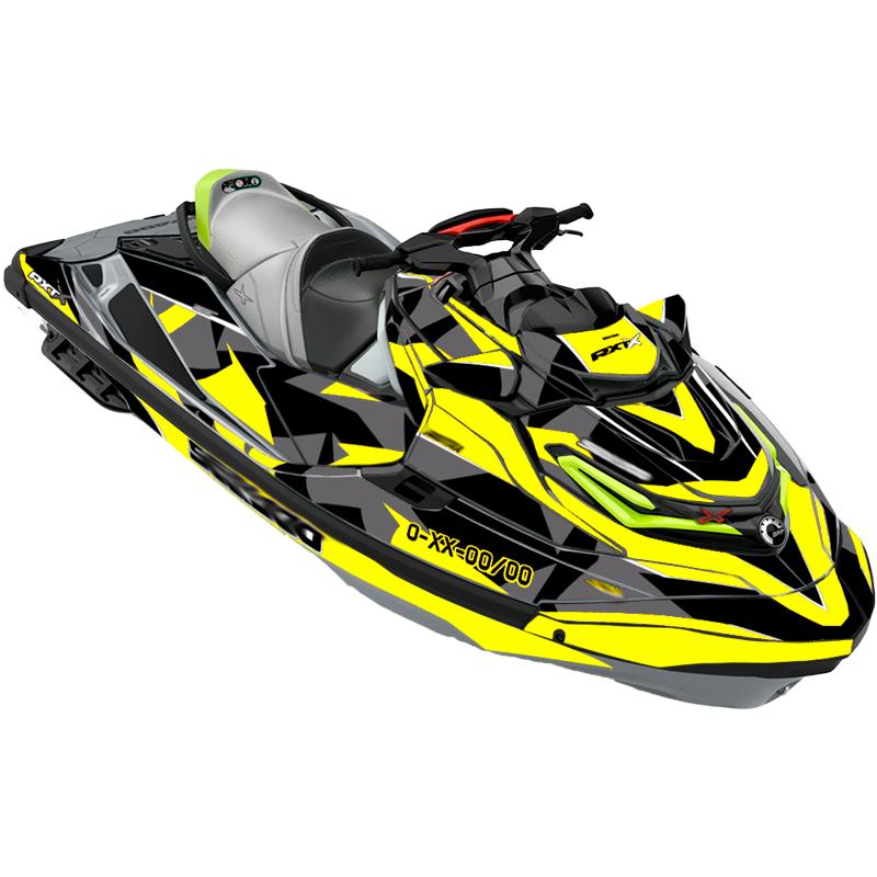 Kit adhesivos Seadoo RXT 3GEN - ABSTRACT CAMO