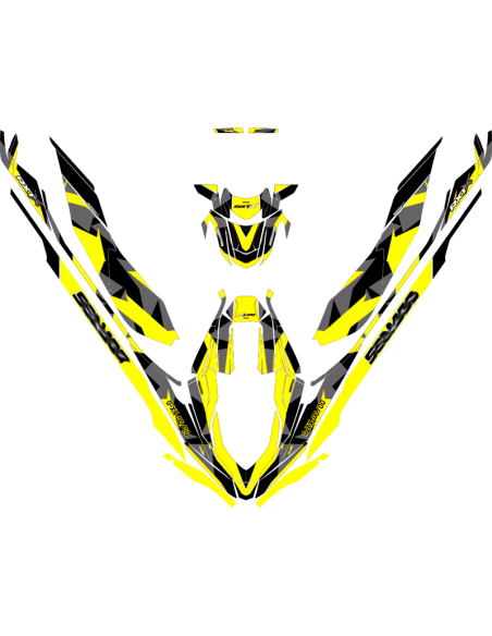 Kit adhesivos Seadoo RXT 3GEN - ABSTRACT CAMO