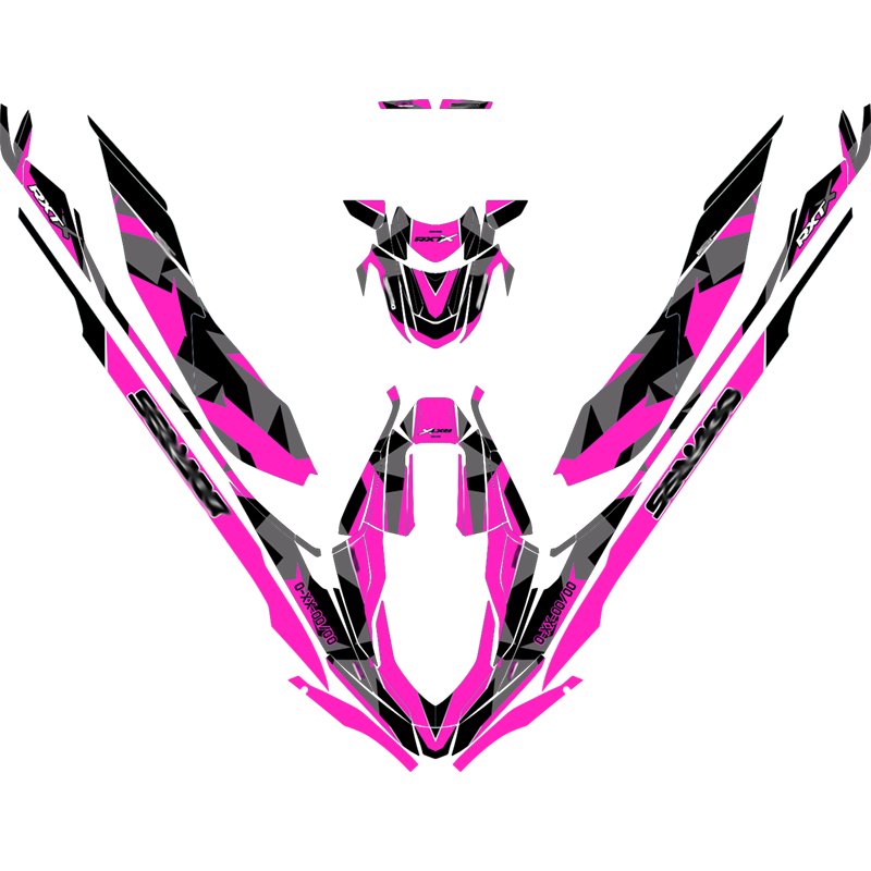 Kit adhesivos Seadoo RXT 3GEN - ABSTRACT CAMO