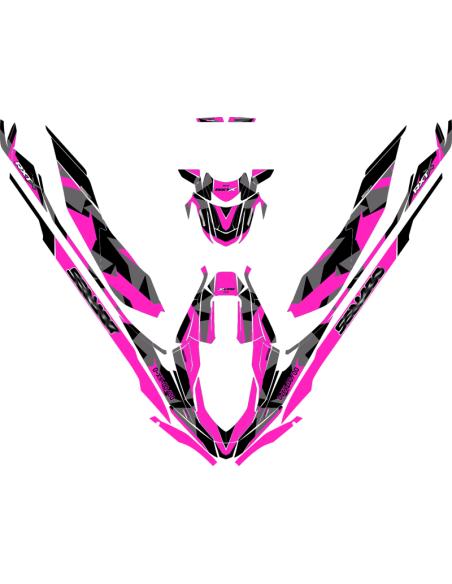 Kit adhesivos Seadoo RXT 3GEN - ABSTRACT CAMO