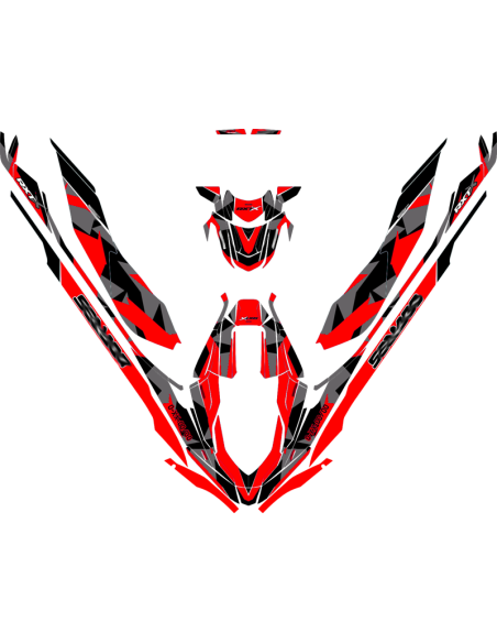Kit adhesivos Seadoo RXT 3GEN - ABSTRACT CAMO