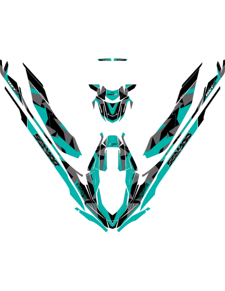 Kit adhesivos Seadoo RXT 3GEN - ABSTRACT CAMO
