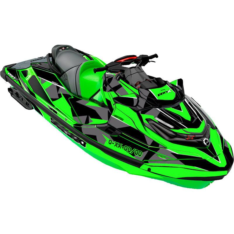 Kit adhesivos Seadoo RXT 3GEN - ABSTRACT CAMO