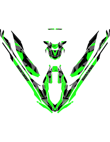 Kit adhesivos Seadoo RXT 3GEN - ABSTRACT CAMO