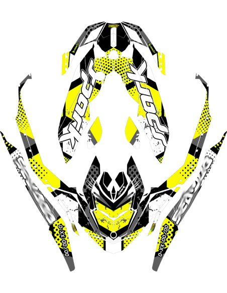 Kit adhesivos Seadoo SPARK - HEXAGON