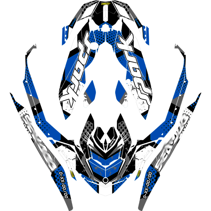 Kit adhesivos Seadoo SPARK - HEXAGON