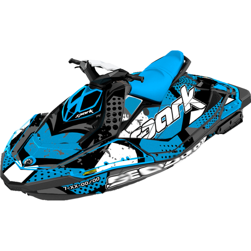 Kit adhesivos Seadoo SPARK - HEXAGON